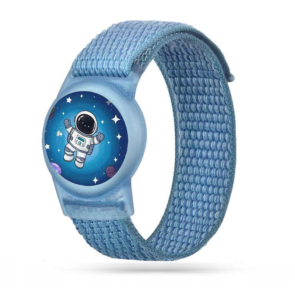 Tech-protect Nylon Strap For Apple Airtag 1/2 - Blue - Smartwatch Accessories 5906302333707