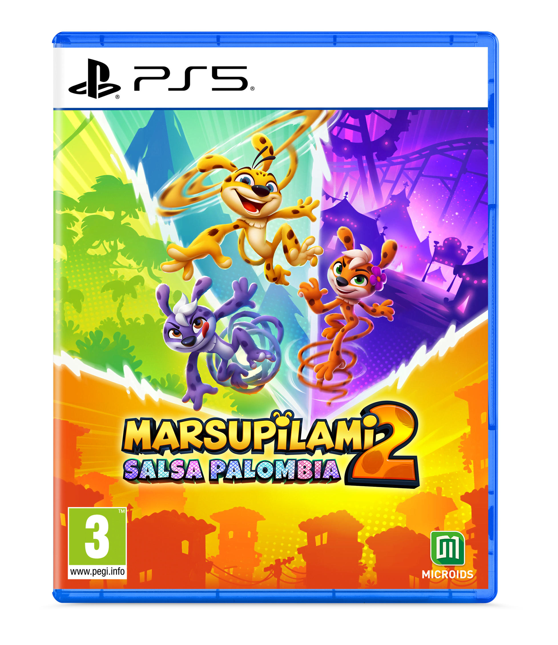 Marsupilami 2: Salsa Palombia - Sony Playstation 5 - Platformer - Pegi 3 - Spiele