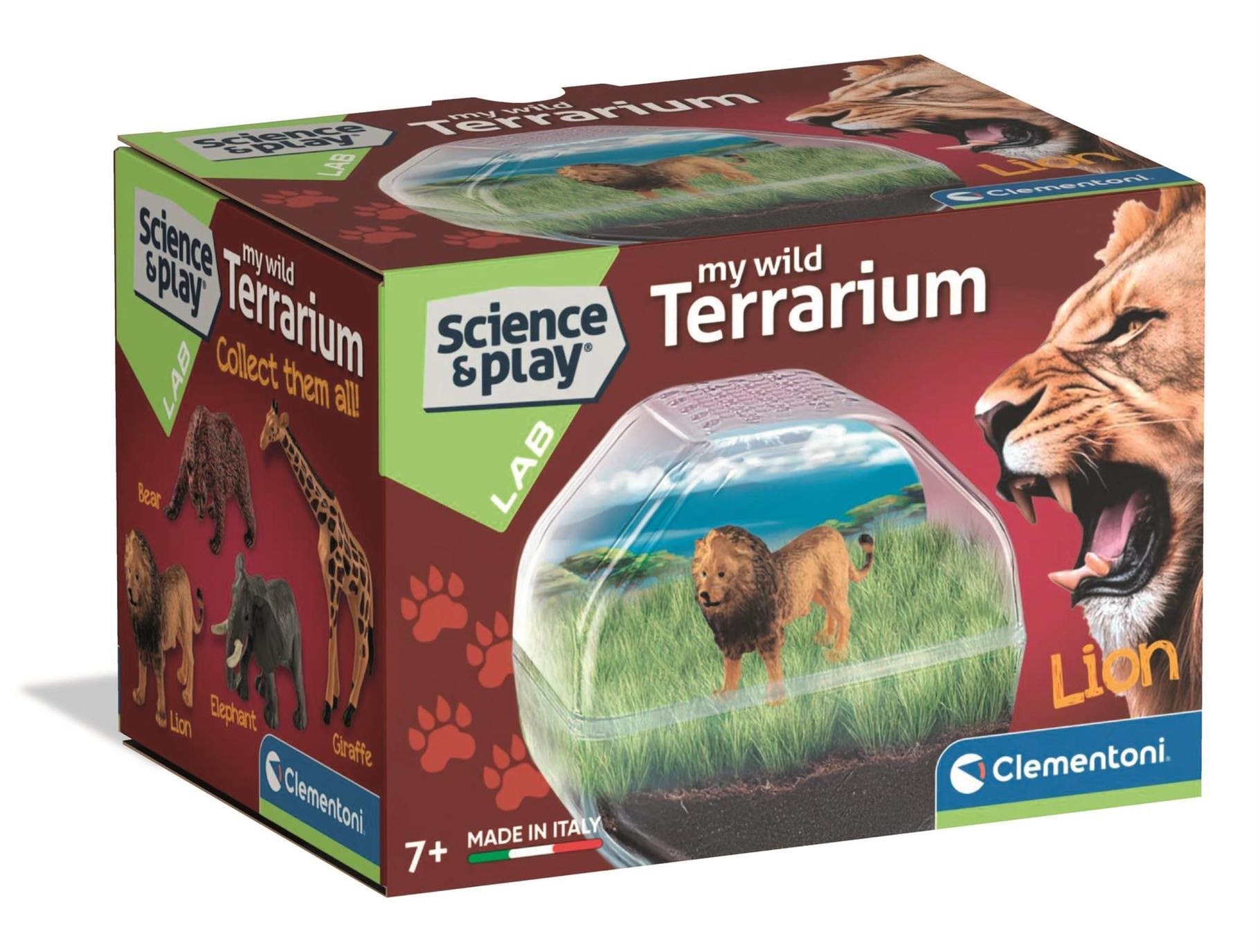Clementoni Mini Terrarium Lion - Kreativ Spiele