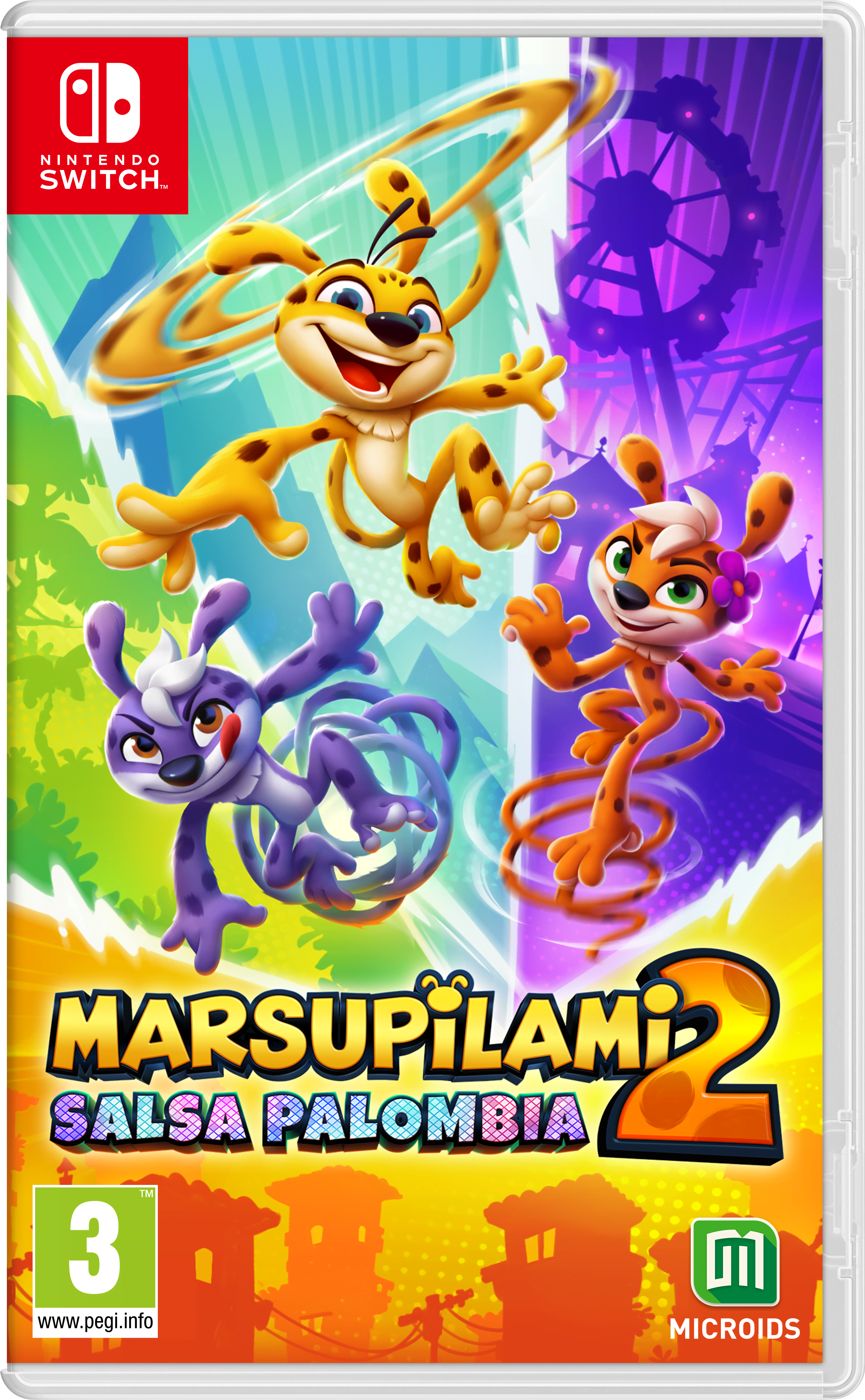 Marsupilami 2: Salsa Palombia - Nintendo Switch - Platformer - Pegi 3 - Spiele