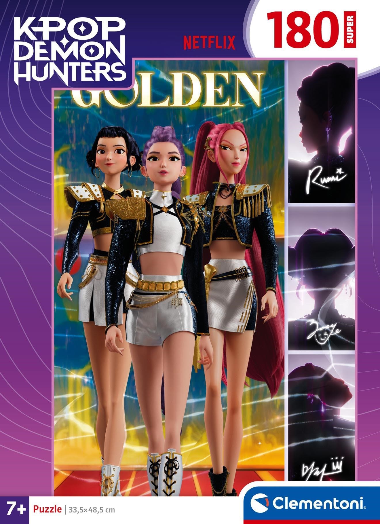 Clementoni K-pop Demon Hunters Super 180 Brikker - Puzzle 21761