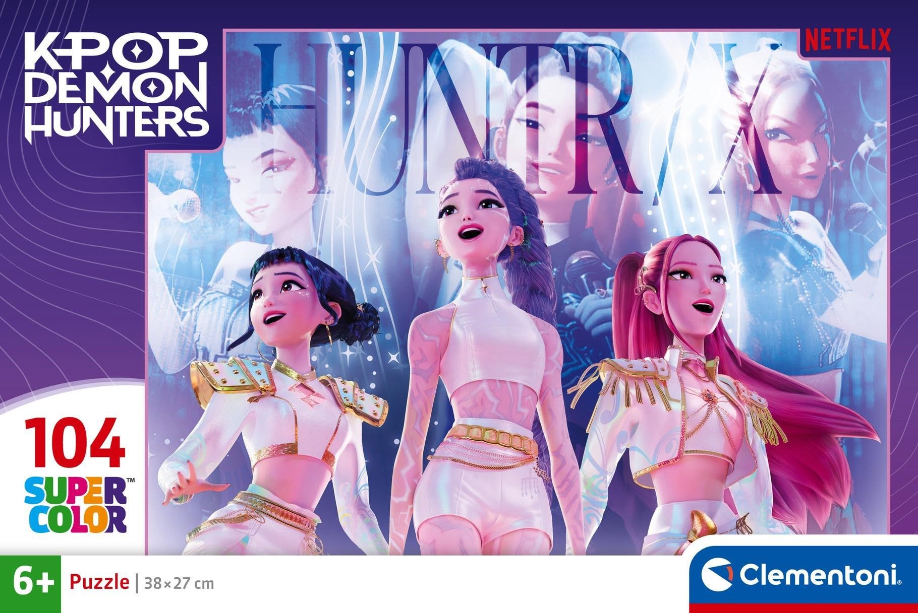 Clementoni K-pop Demon Hunters 104 Brikker - Puzzle 21762