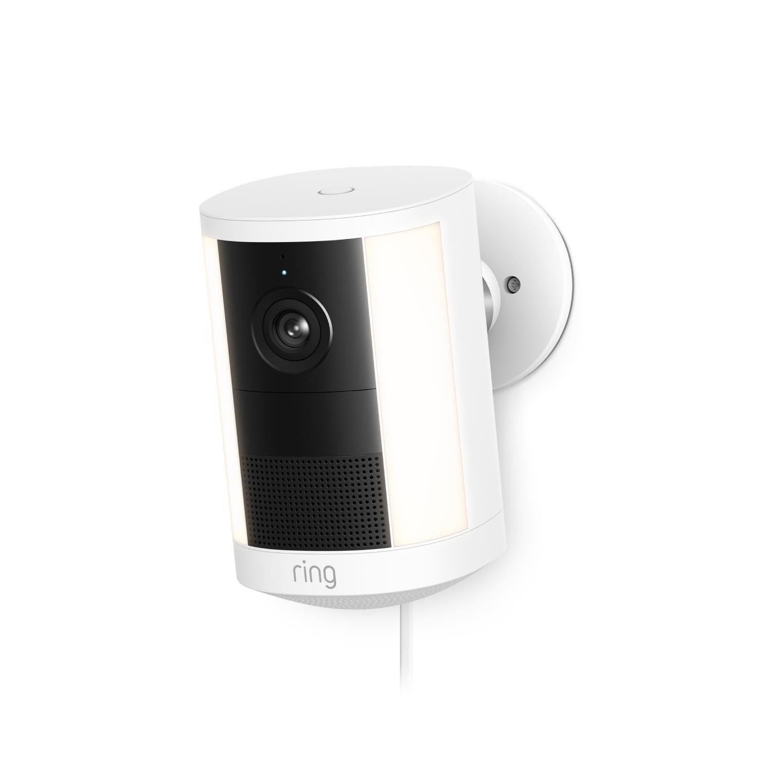 Ring Spotlight Cam Plug-in - Retinal 2K - Black - Smart Home