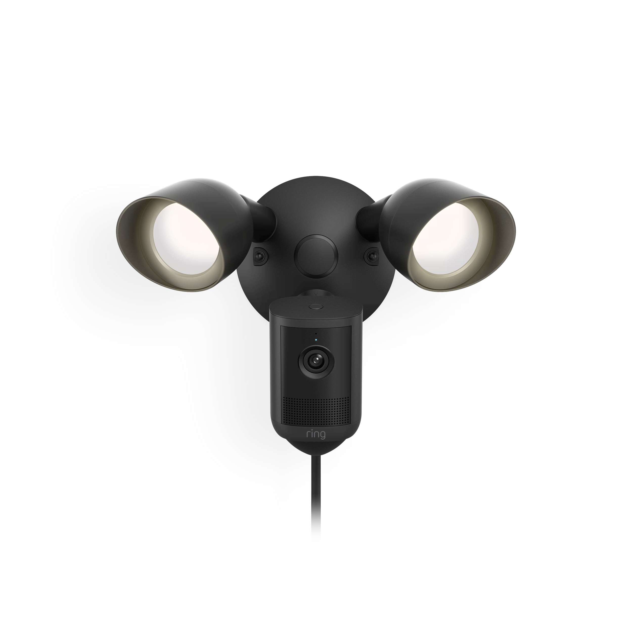 Ring Floodlight Cam - Retinal 2K - Black - Smart Home B0fzpqf3c6