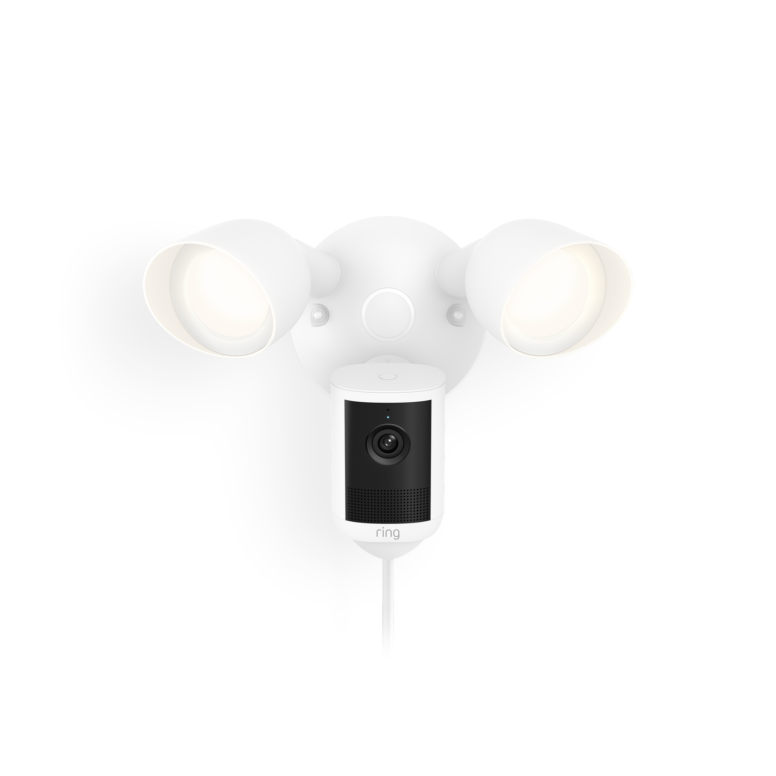 Ring Floodlight Cam - Retinal 2K - White - Smart Home