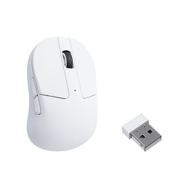 Keychron M4 8K Wireless - Gaming Maus (Weiß) M4-a24