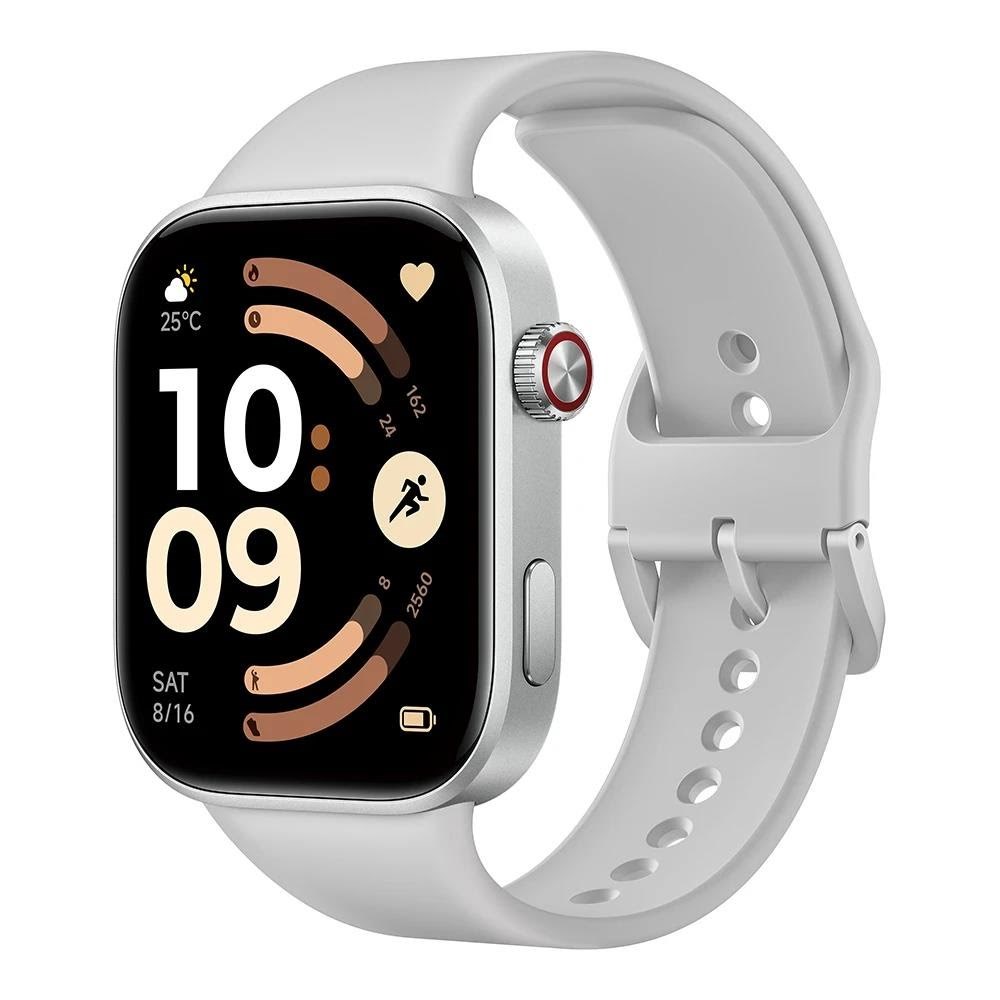 Xiaomi Redmi Watch 6 - Silver Grey - Smartwatches Pulsuhren Sportuhren Schrittzaehler
