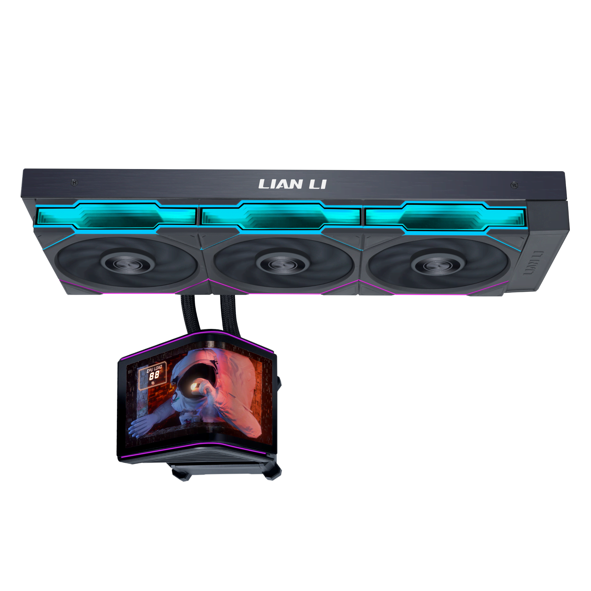 Lian Li Hydroshift II Oled Curved 360tl - Cpu-wasserkühlung - Max 33 Dba - Cpu Kuehler