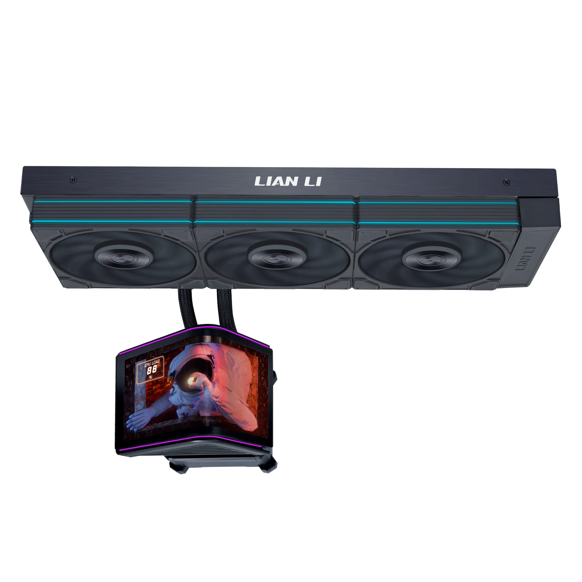 Lian Li Hydroshift II Oled Curved 360p28 - Cpu-wasserkühlung - Max 36 Dba - Cpu Kuehler