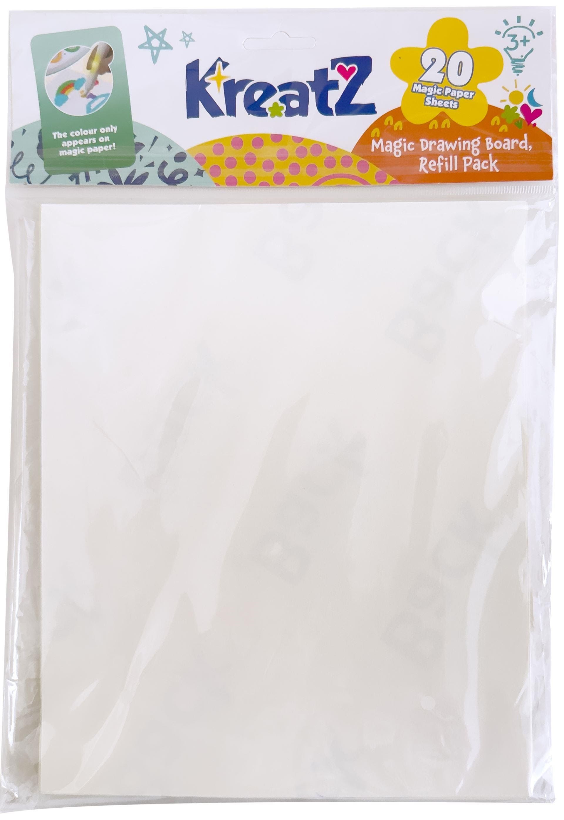 Kreatz Magic Drawing Board Refill Pack 20 Sheets - Kreativ Spiele 90424