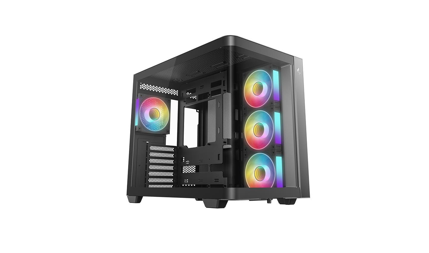 Deepcool Cg530u 4F - Gehäuse - Tower - Schwarz - Gehaeuse R-cg530u-bkaga4-g
