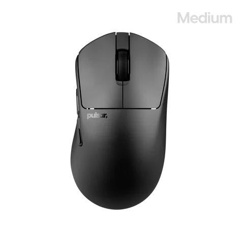 Pulsar X3 Crazylight Medium Wireless (Jet Black) - Gaming Maus (Schwarz)