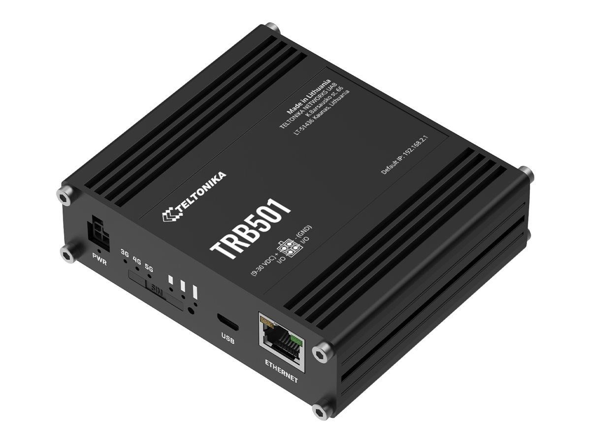 Teltonika Trb501 Industrial 5G Gateway (Trb501100000/ Standard Package With EU Psu) - Netzwerkgeraete