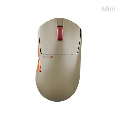 Pulsar X3 Crazylight Mini Wireless (Desert) - Gaming Maus (Beige)