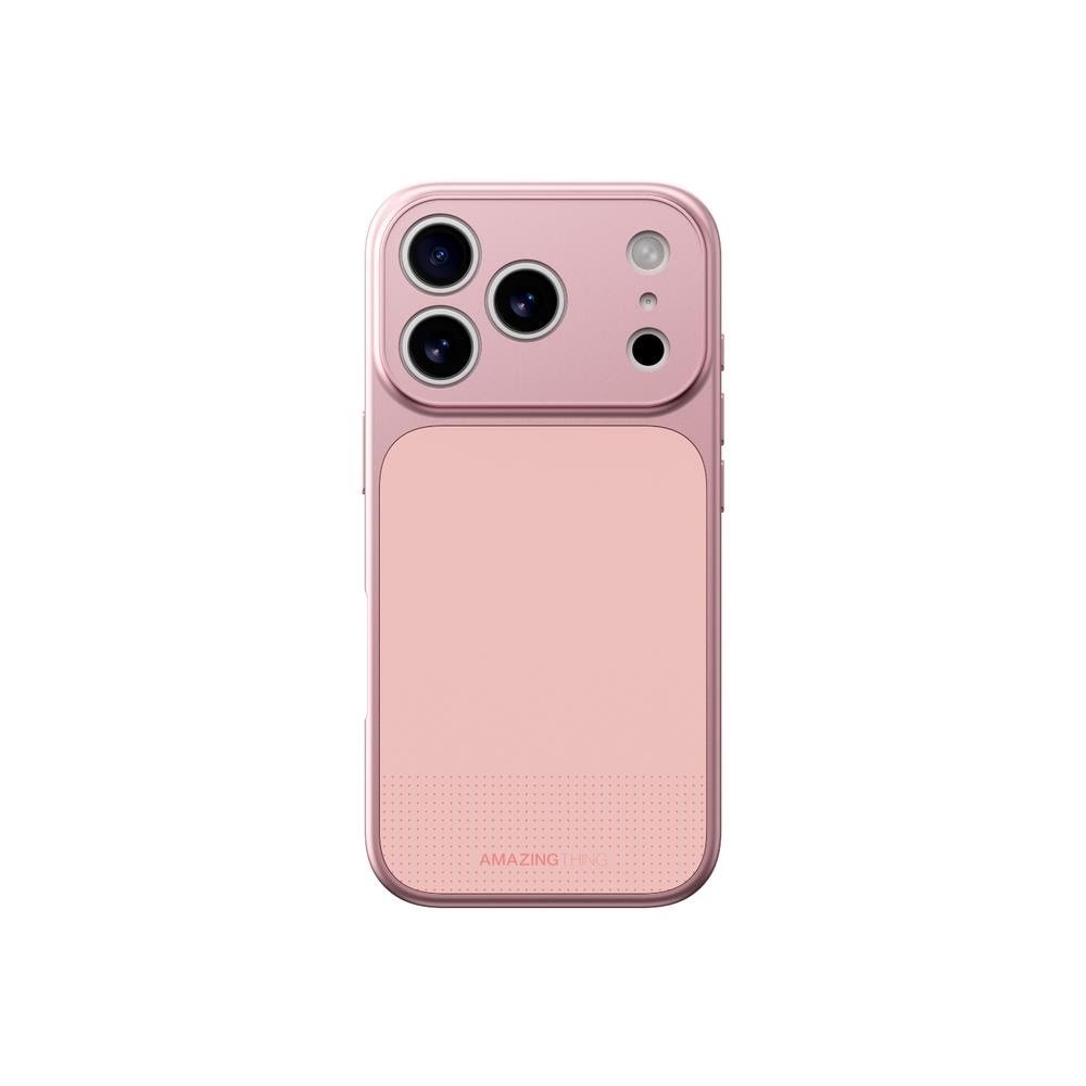 Amazingthing Minimal Mag Full Cover Case For Iphone 17 Pro Max - Pink - Handys Cover Cases