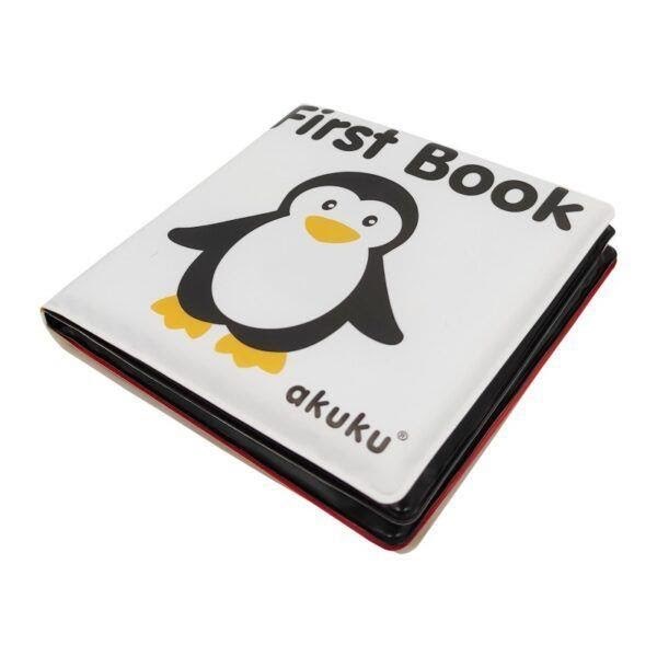 Akuku First Book Soft Bath Book With Squeaker - Baby Spielzeug