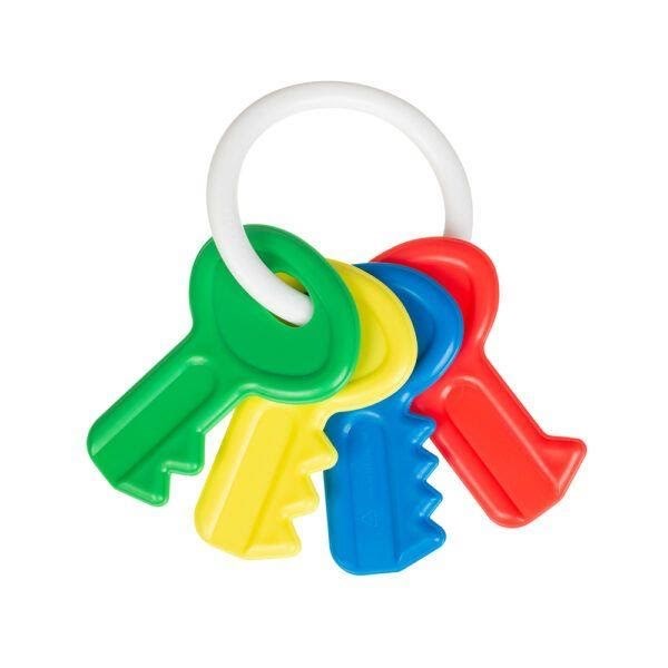 Akuku Baby Rattle / Keys Dark - Baby Spielzeug A0681