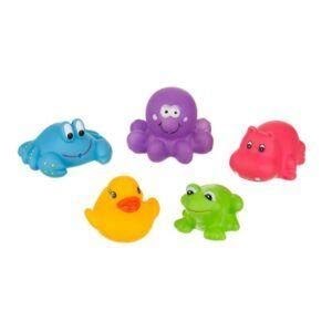 Akuku Bath Toys (5 Pcs) - Babypflege A0363