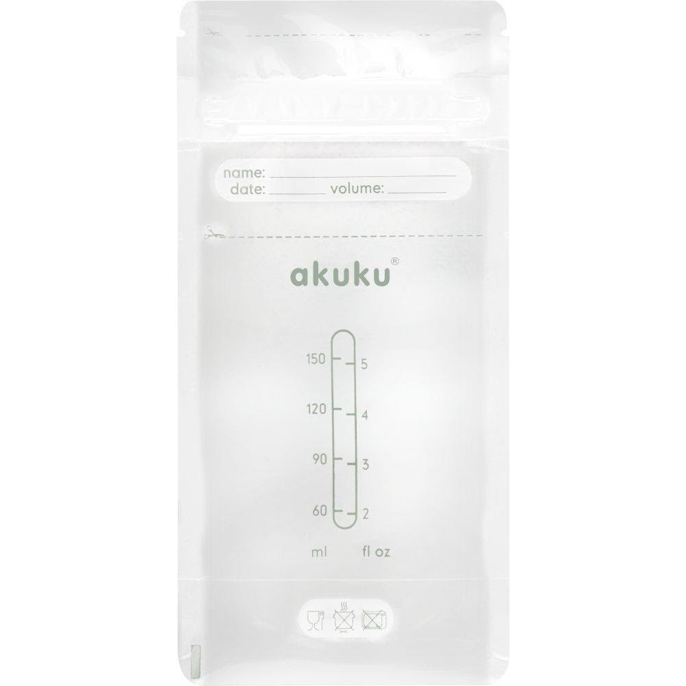 Akuku Sterile Breast Milk Storage Bags (30 Pcs) - Babypflege A0011