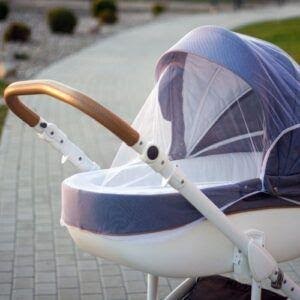 Akuku Mosquito Net For Stroller White - Babypflege A0445