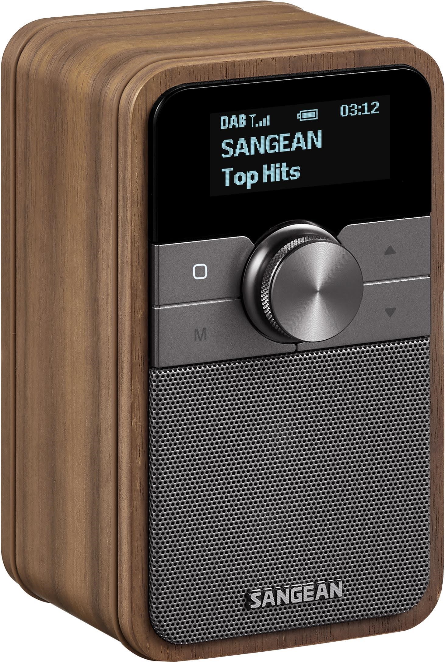 Sangean Ddr-8 Dab+/Fm-rds/bluetooth Radio Vintage Walnut - Dab+/FM - Mono - Walnuss - Dab Netzwerk Und Radiowecker
