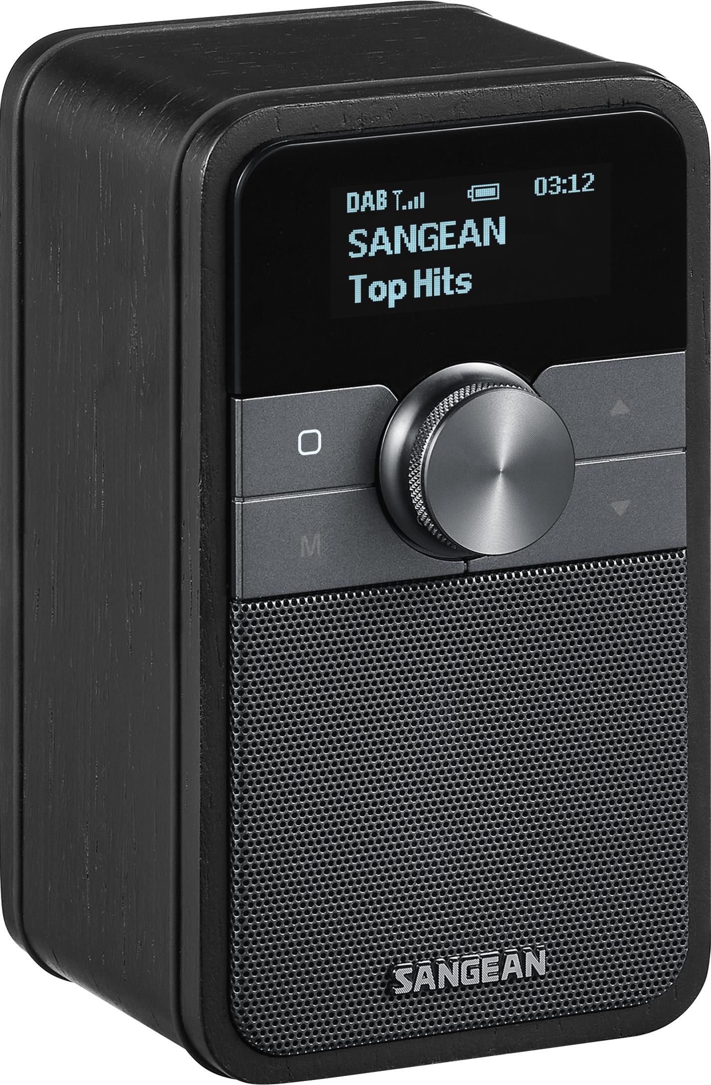 Sangean Ddr-8 Dab+/Fm-rds/bluetooth Radio Midnight Oak - Dab+/FM - Mono - Eiche/schwarz - Dab Netzwerk Und Radiowecker