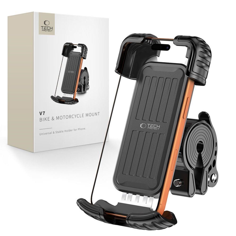 Tech-protect V7 Handlebar Mount - Black - Handys Anderes Zubehoer