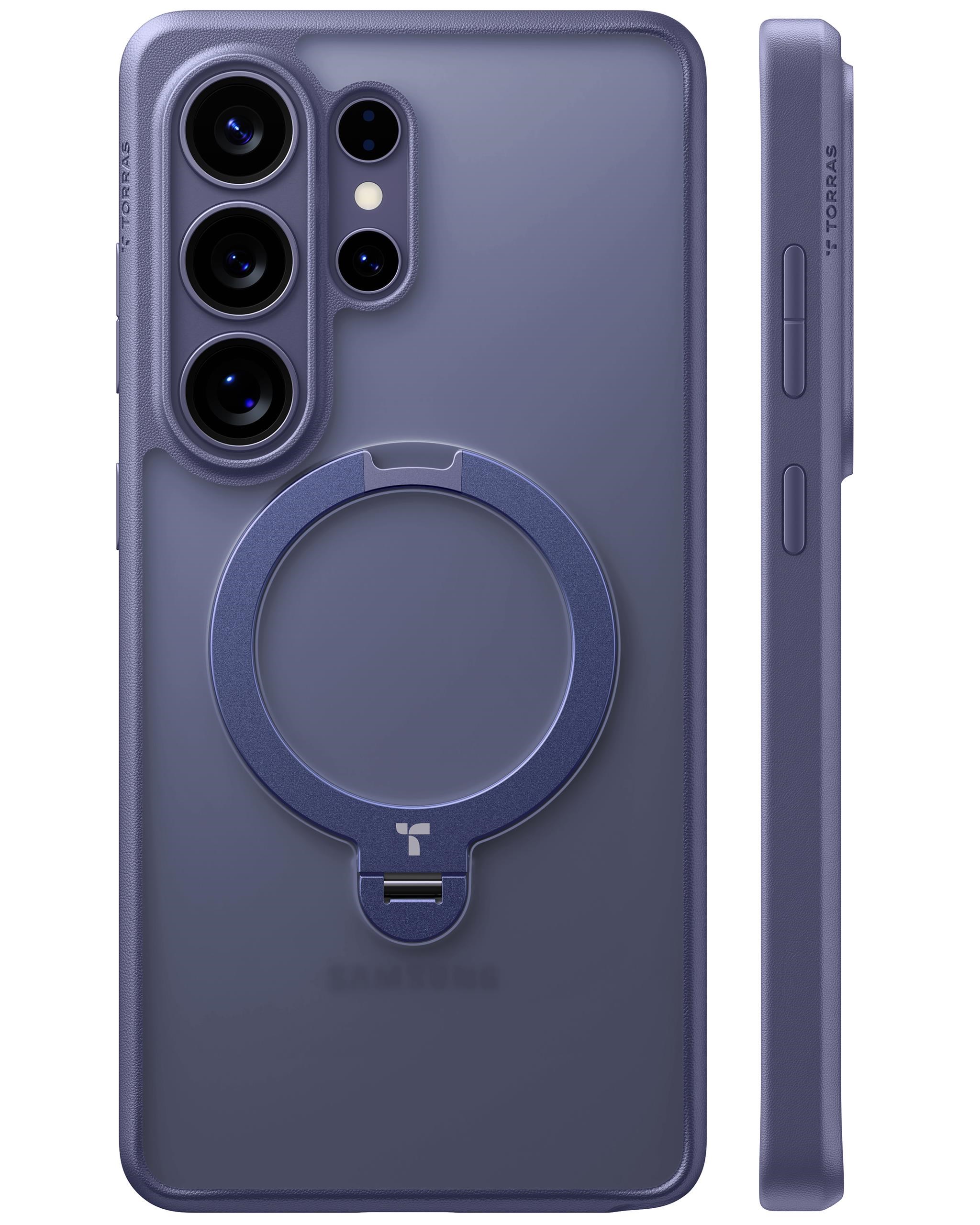 Torras Ostand Q3 Spin - Violet Surge - Samsung Galaxy S26 Ultra - Handys Cover Cases