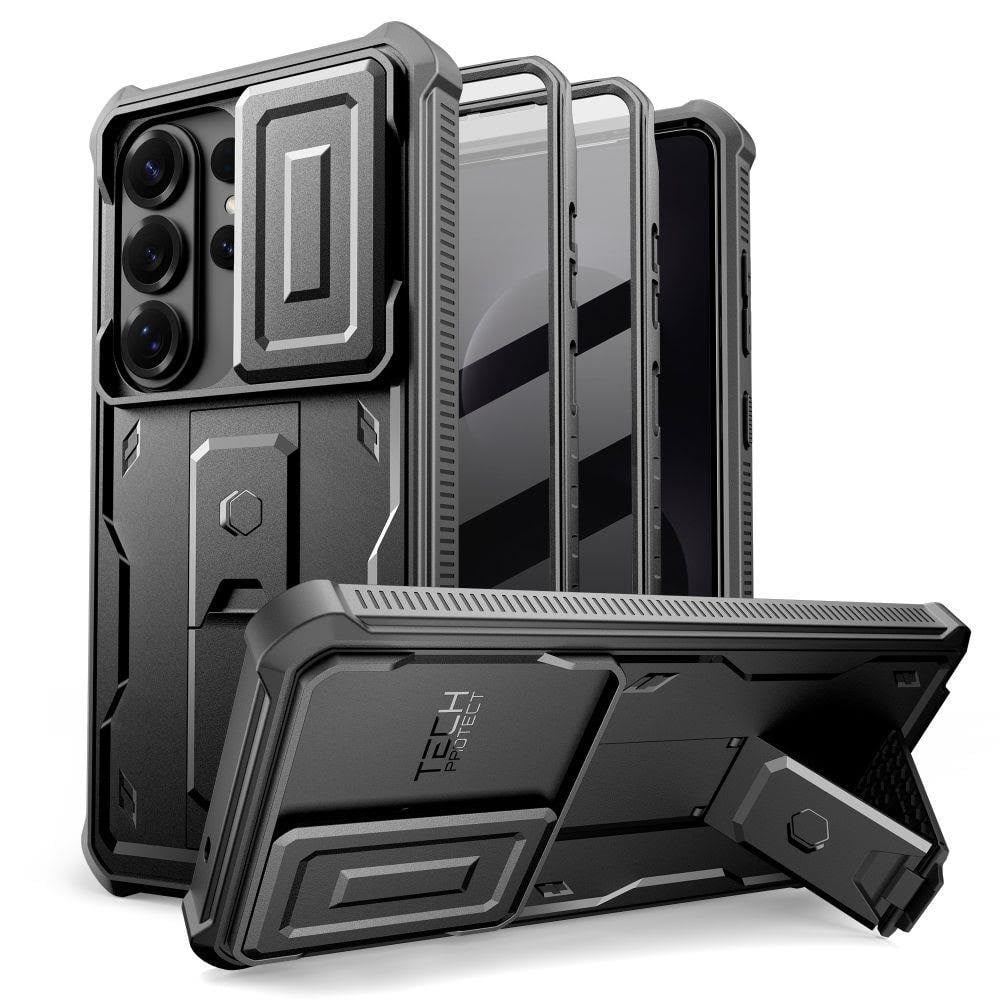 Tech-protect Kevlar Cam+ Case For Samsung Galaxy S26 Ultra - Black - Handys Cover Cases