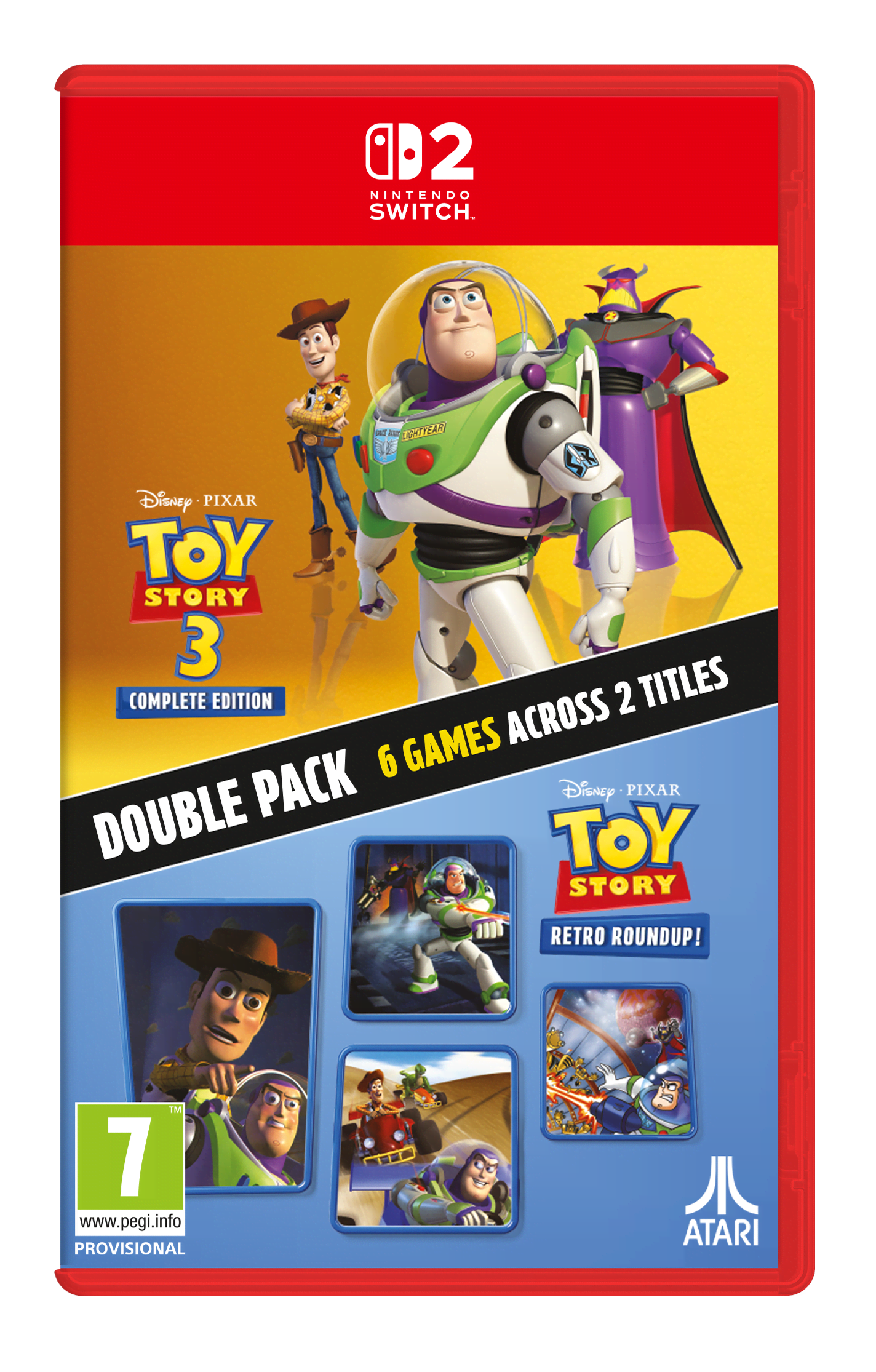 Toy Story: Retro Roundup! + Toy Story 3 (Complete Edition) - Nintendo Switch 2 - Action/abenteuer - Pegi 7 - Spiele