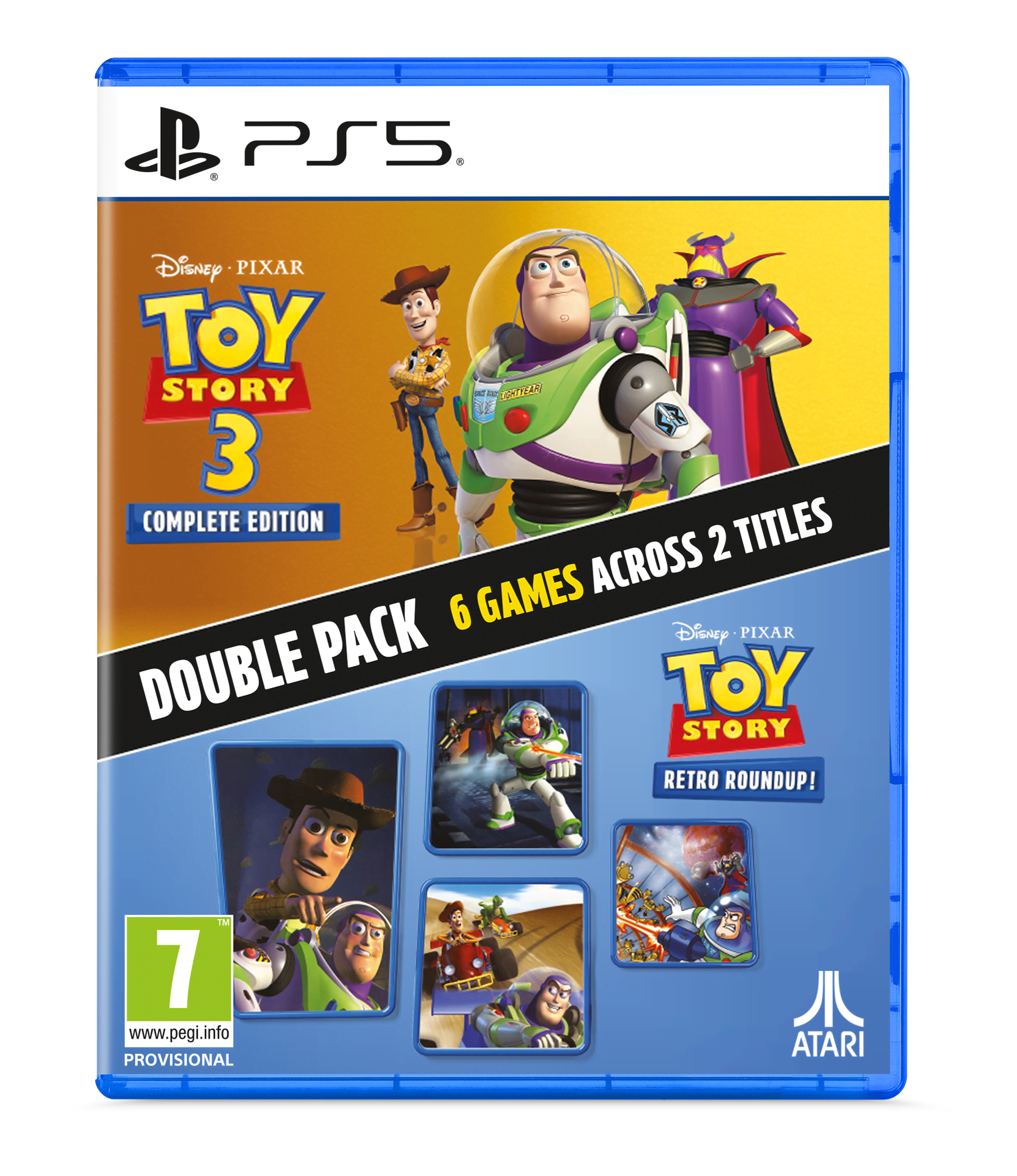 Toy Story: Retro Roundup! + Toy Story 3 (Complete Edition) - Sony Playstation 5 - Action/abenteuer - Pegi 7 - Spiele 5056635623584