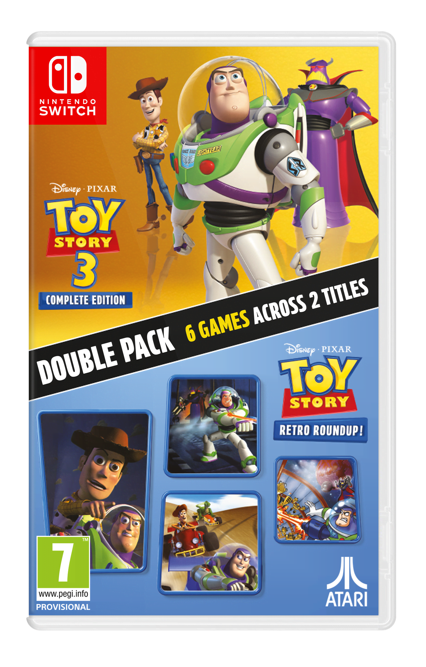Toy Story: Retro Roundup! + Toy Story 3 (Complete Edition) - Nintendo Switch - Action/abenteuer - Pegi 7 - Spiele