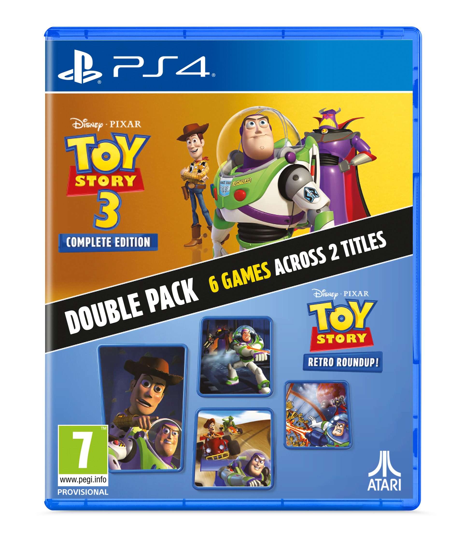 Toy Story: Retro Roundup! + Toy Story 3 (Complete Edition) - Sony Playstation 4 - Action/abenteuer - Pegi 7 - Spiele 5056635623478