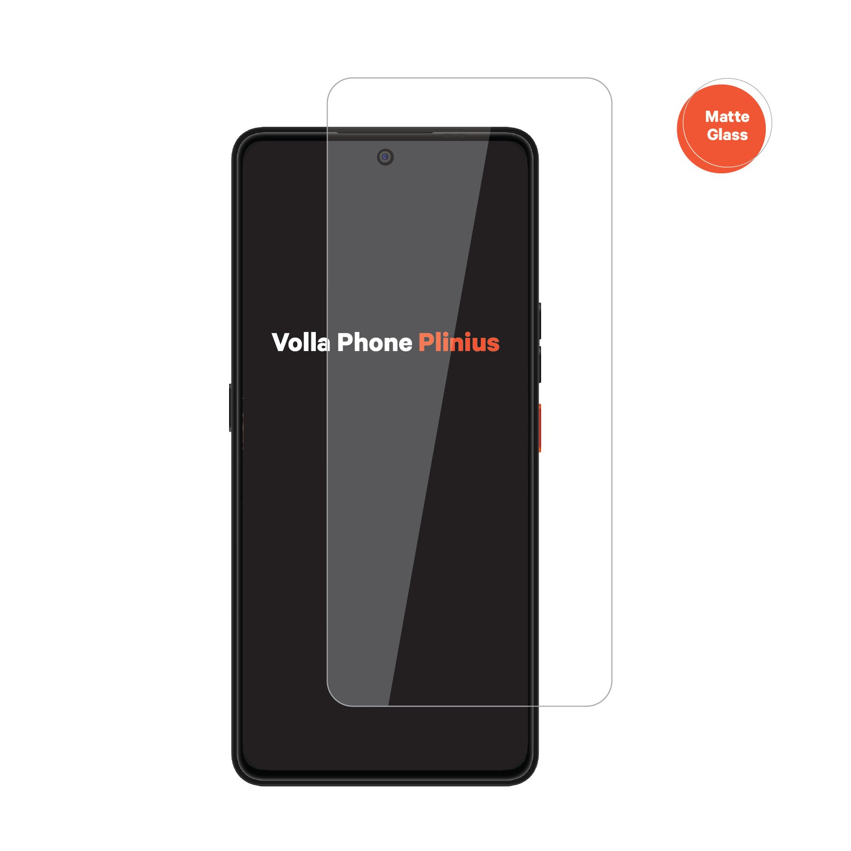 Volla Glass Plinius - Mat - Handys Schutzfolie