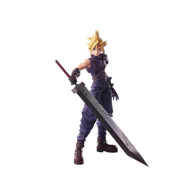 Square Enix - Final Fantasy Vii - Cloud Strife (Digital Plus Edition - Bring Arts Action Figure) - Figur - Merchandise