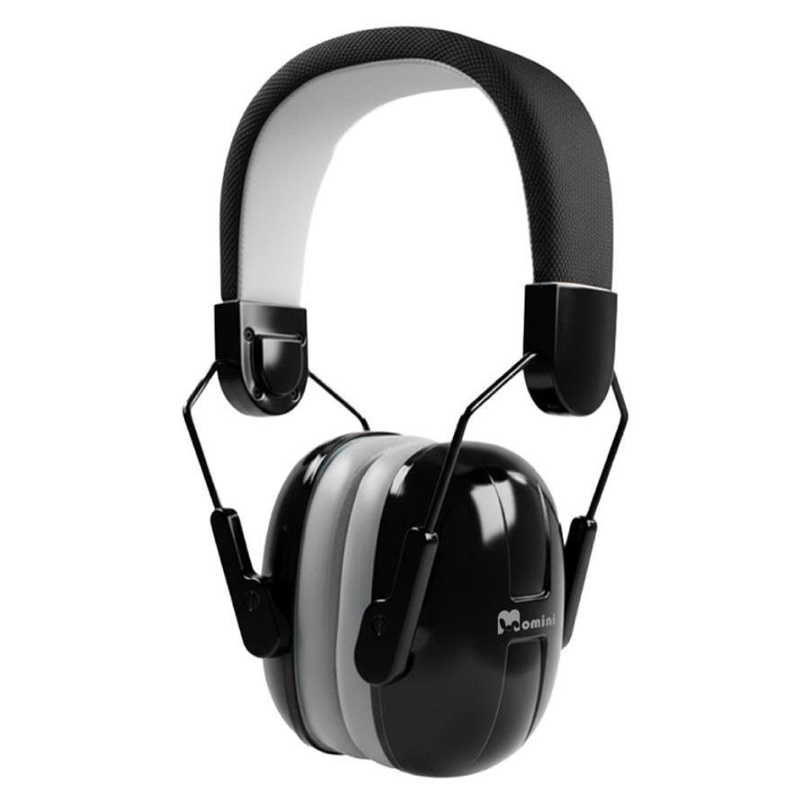 Momini Milo - Kids Noise-reducing Earmuffs - Black - Babypflege Milo-black