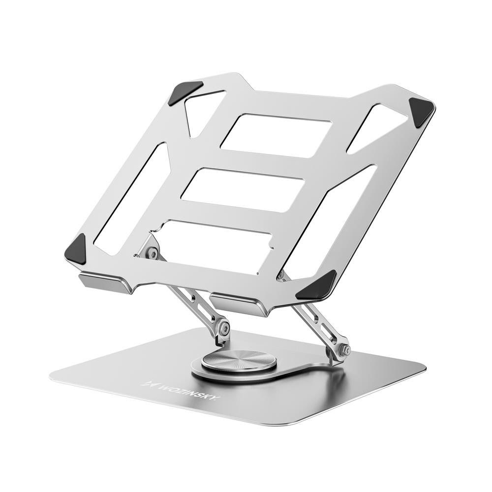 Wozinsky Wdcx-x19-ab Hardstand 360° Rotation Laptop And Tablet Stand - Silver - Systemzubehoer