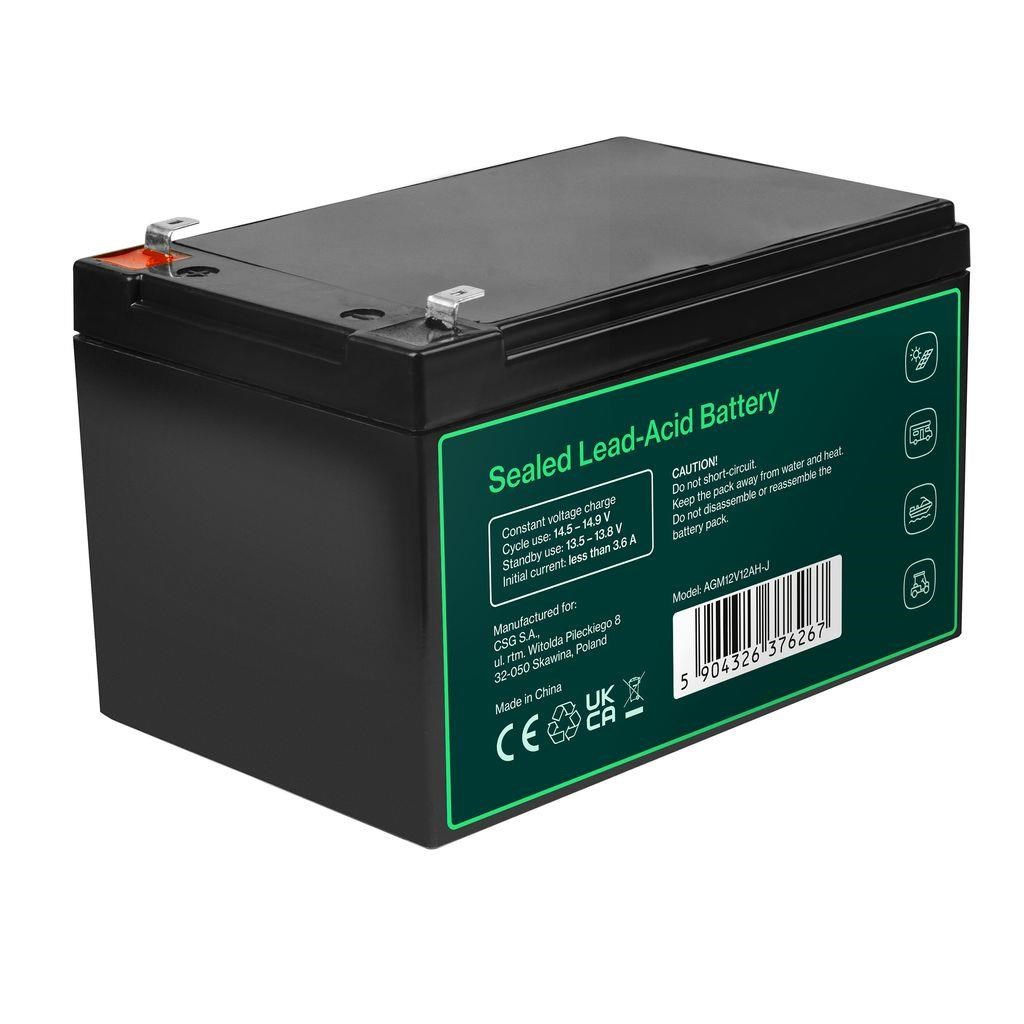 Green Cell Agm12v12ah-j - Agm 12v/12ah - Usvs