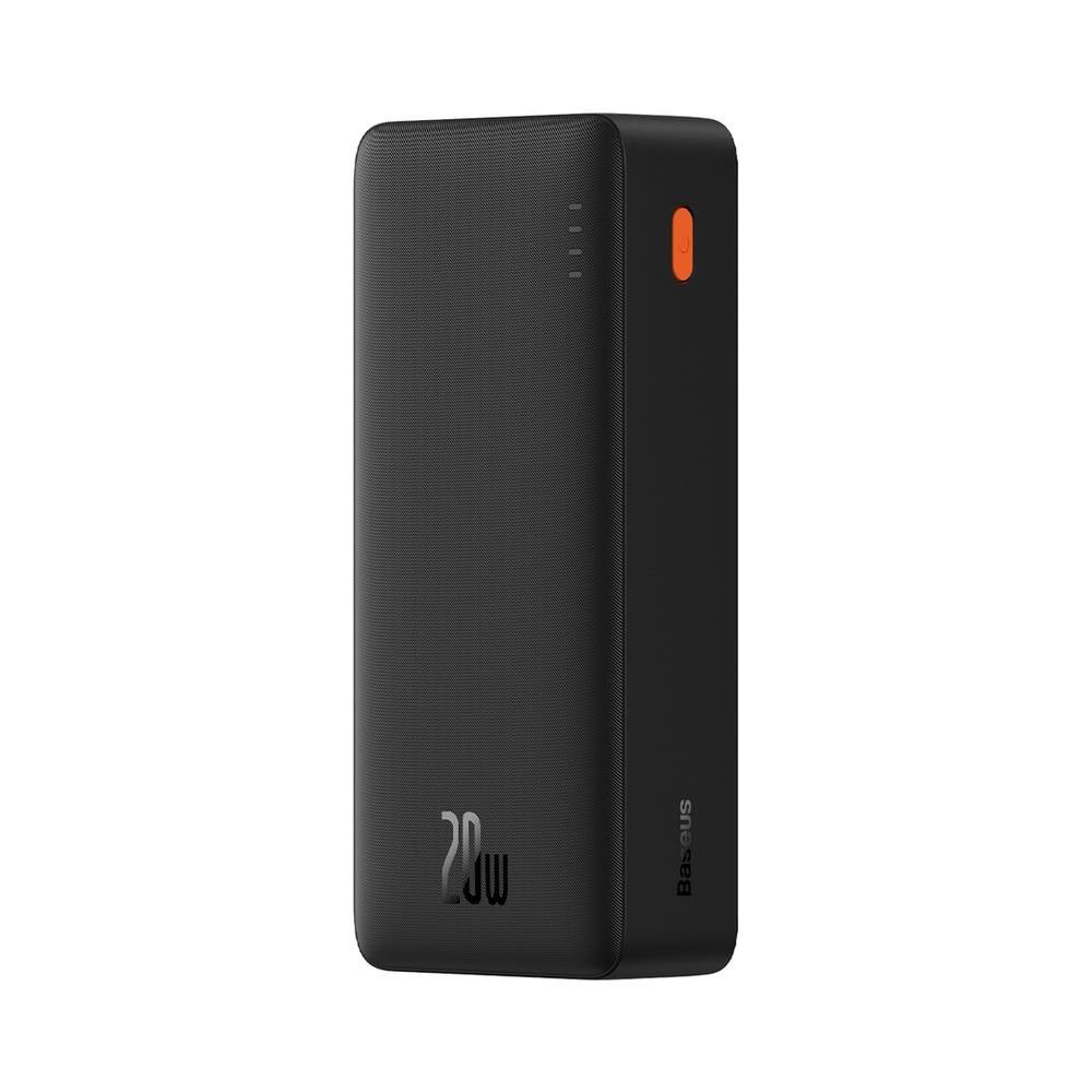 Baseus Airpow Fast Charge 20w With Usb-c - Usb-c 30cm Cable - 30000 Mah - Powerbank Akku Schwarz Ppqd090101