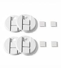 Petlibro Replacement Filters For Capsule Dog Fountain Plwf008 2 Month Set OF Filters For Dog Water Dispensers 4 Count Pack White - Hunde Pl-ff008-92w