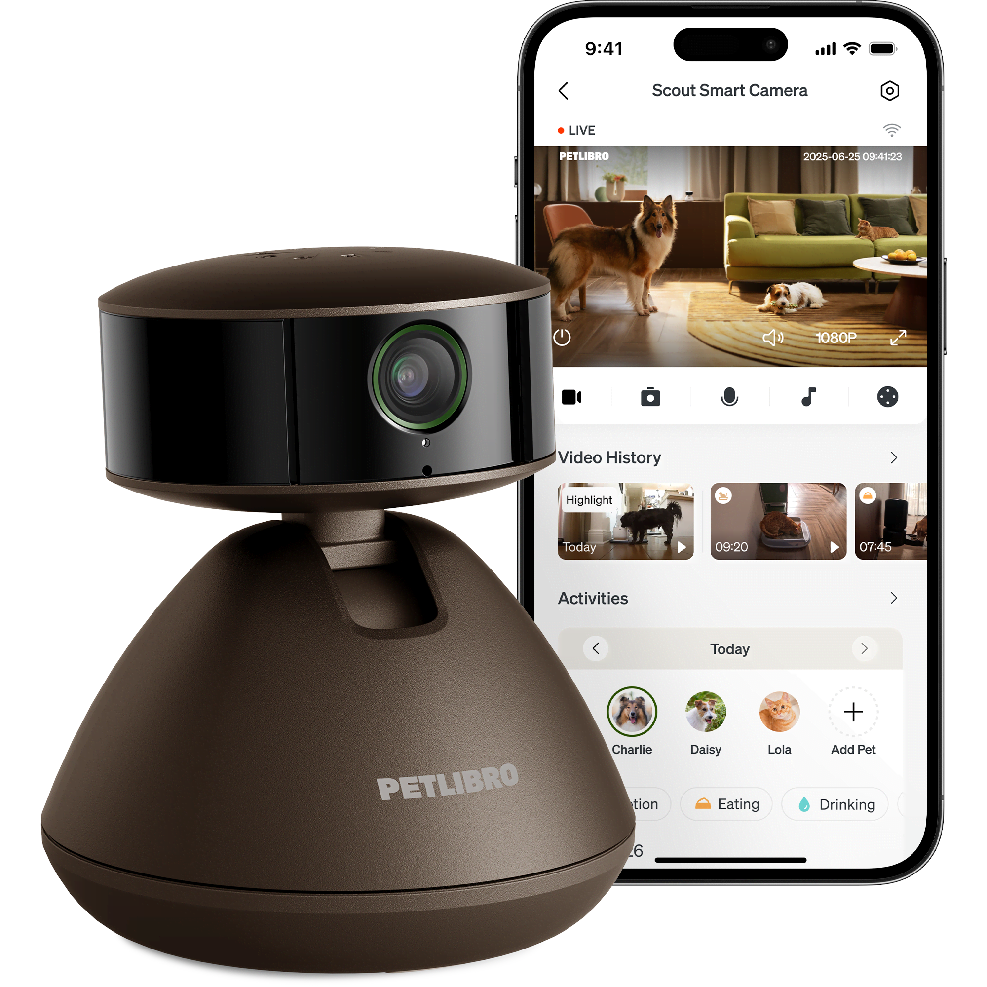 Petlibro Scout AI Camera - Hunde