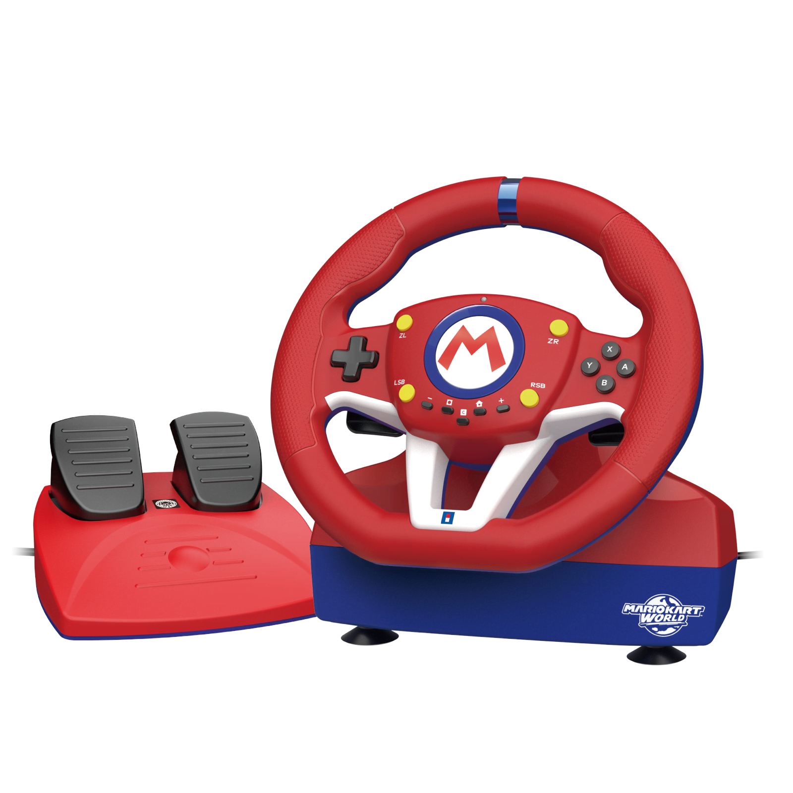 Hori Mario Kart Racing Wheel Pro Mini For Switch 2 - Wired Lenkrad - Nintendo Switch 2 - Gaming Zubehoer Nsx-122e