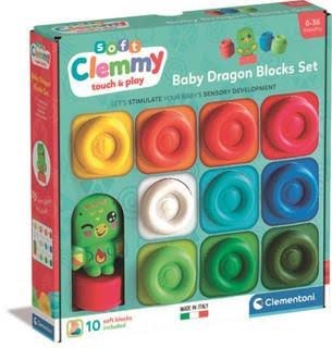 Clementoni Clemmy Drache 10-block-set - Baby Spielzeug