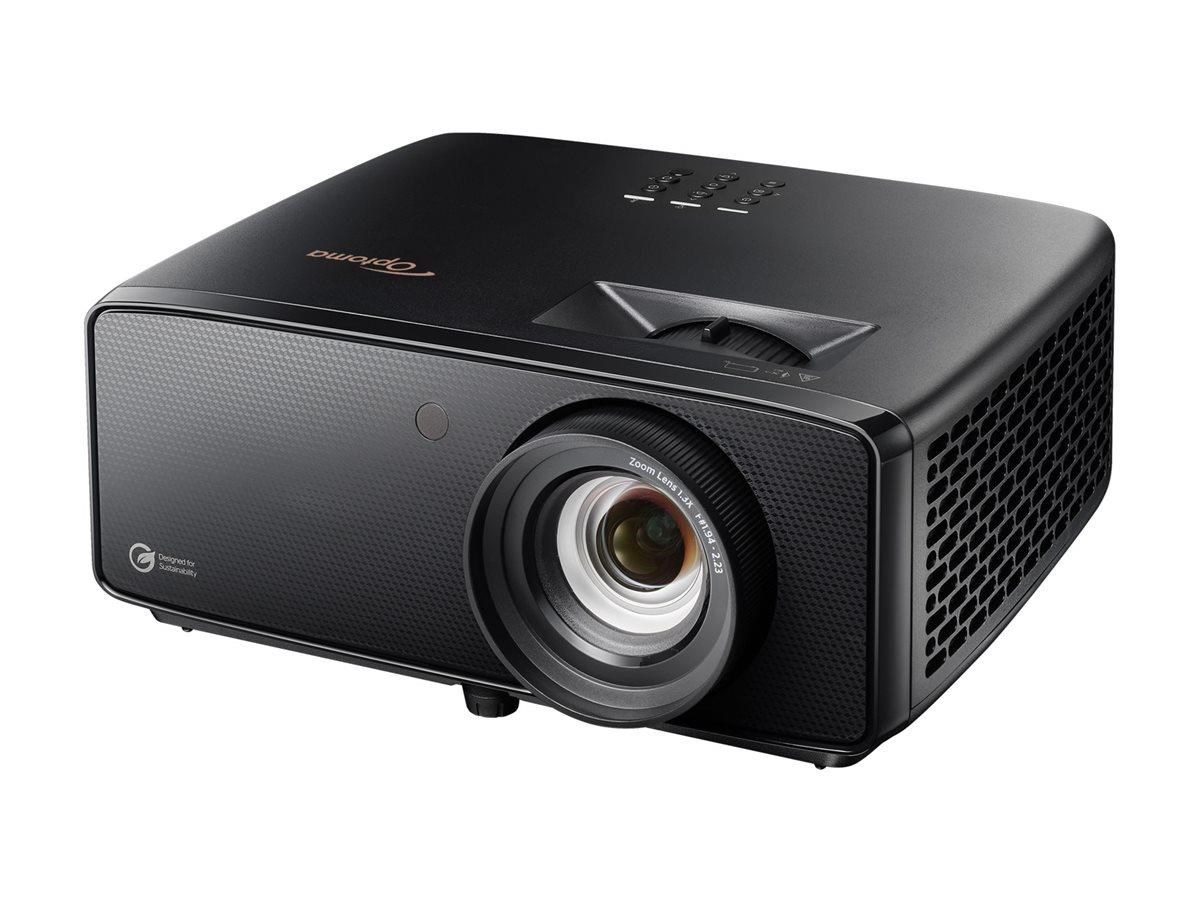 Optoma Projektoren Uz38x - 3840 x 2160 - 3800 Ansi Lumens Black E3p7p61e1112