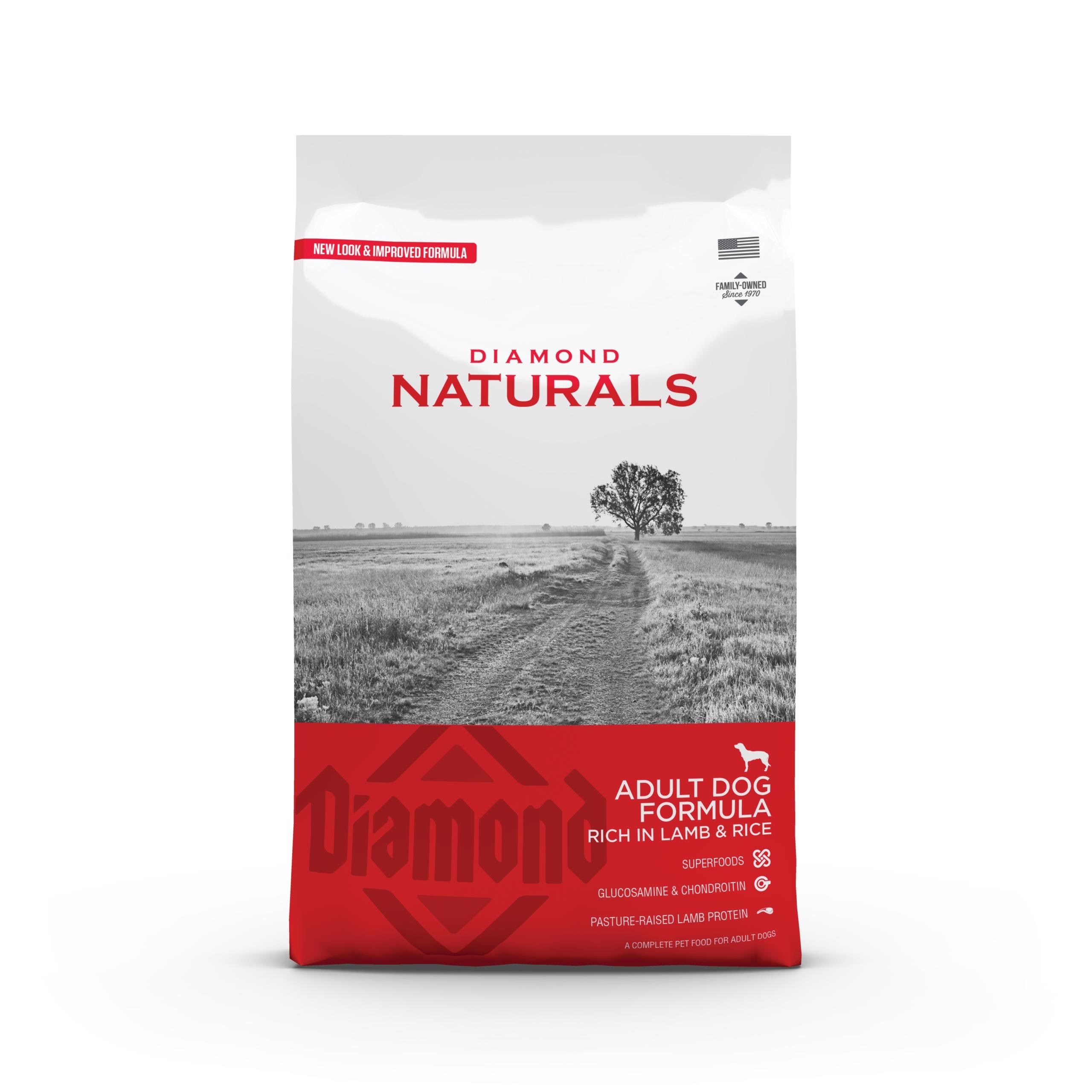 Diamond Naturals Adult Dog Lamb & Rice 15kg - Hunde
