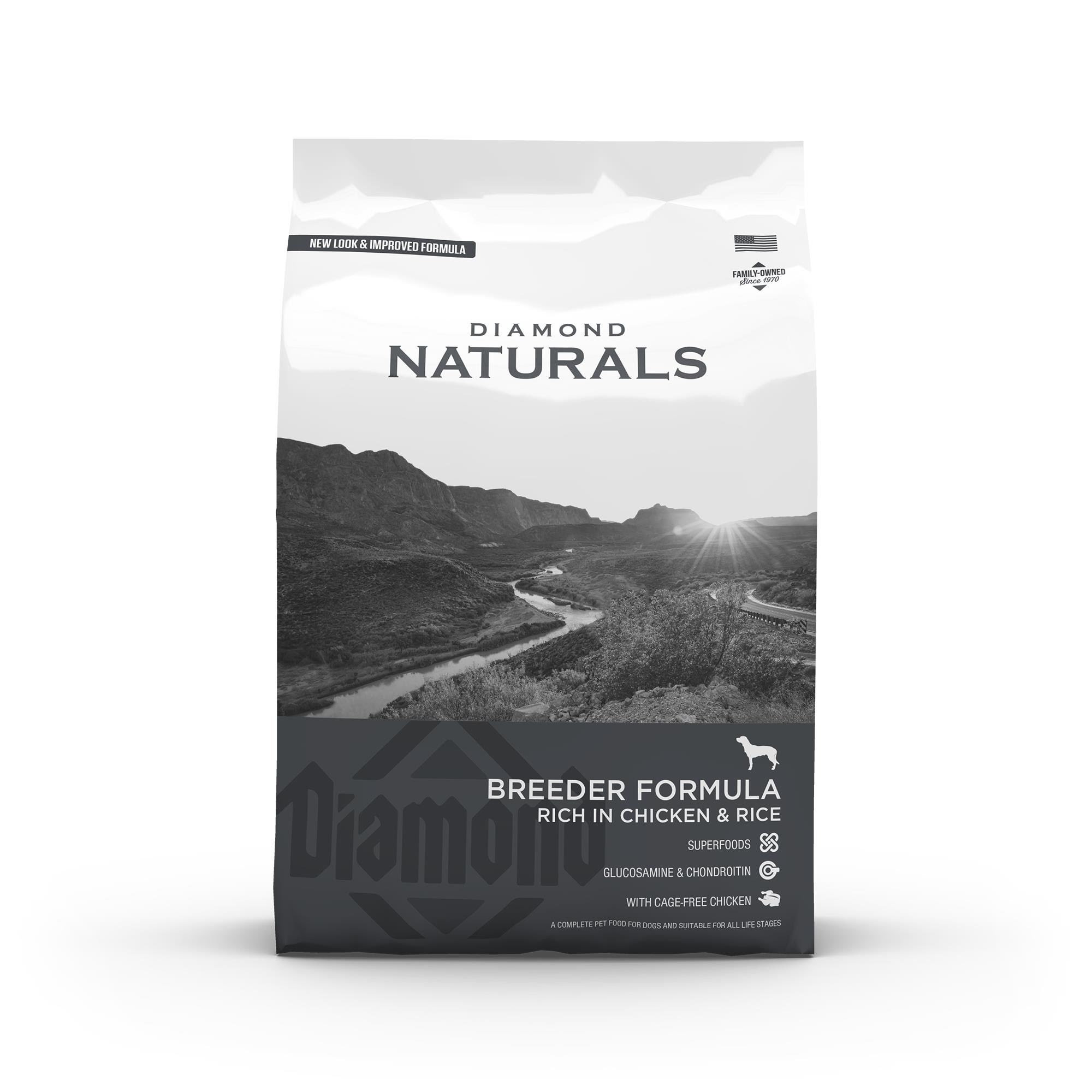 Diamond Naturals Breeder Chicken Rice Dog 20 kg - Hunde