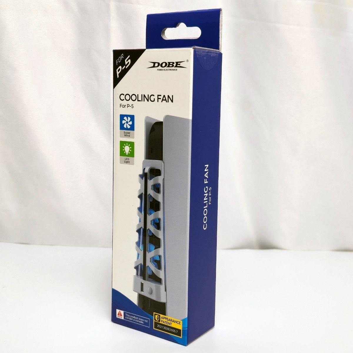 Dobe Cooling Fan For Ps5 Regular White - Wired Zubehör Für Spielkonsole - Sony Playstation 5 - Gaming Zubehoer