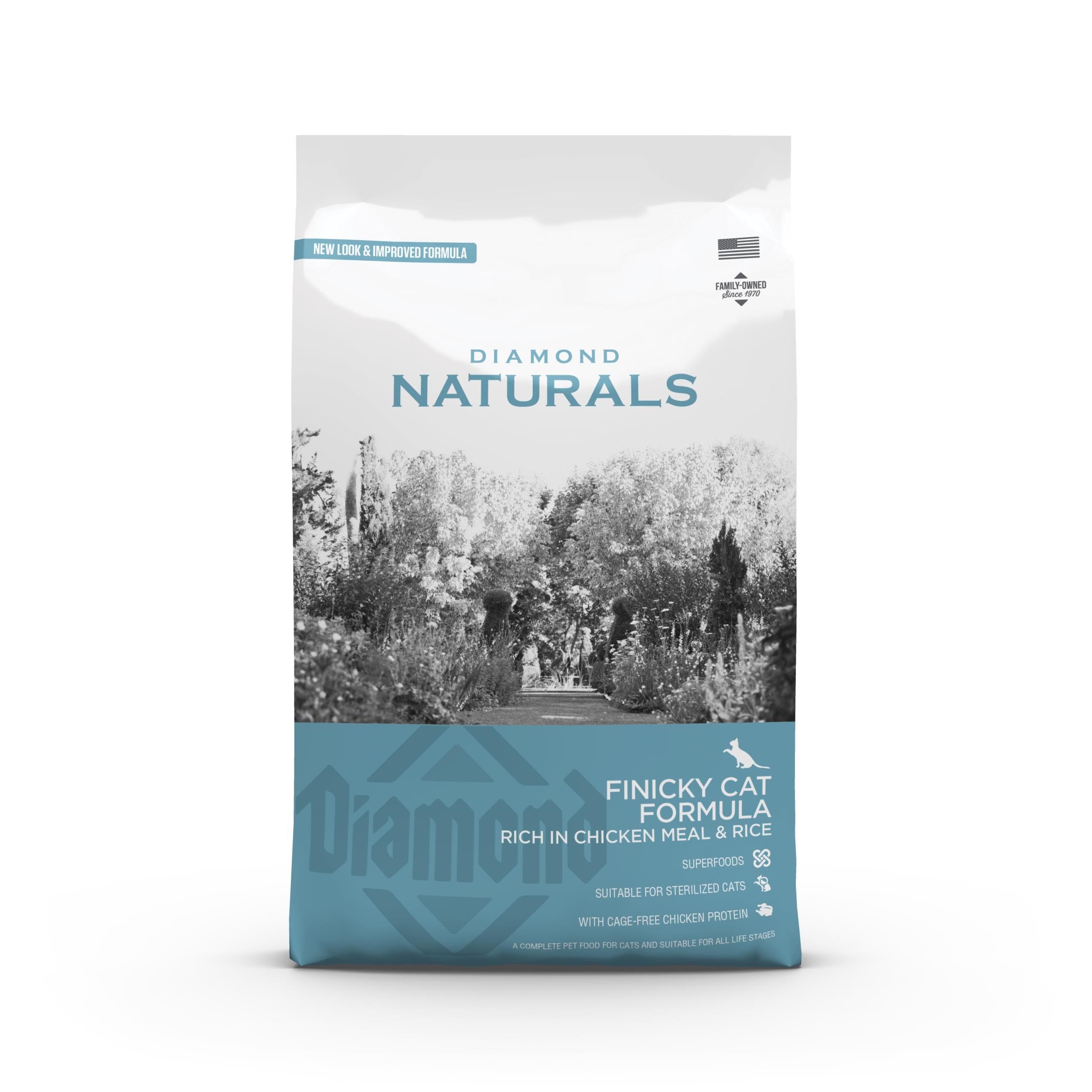 Diamond Naturals Finicky Cat Chicken Meal & Rice 7.5kg - Katzen