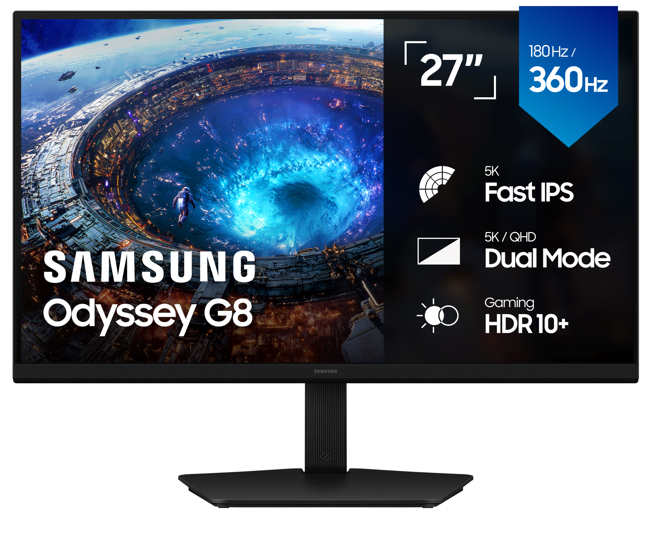 27" Samsung Odyssey G8 G80hf 5K 180hz / Qhd 360hz - Bildschirm