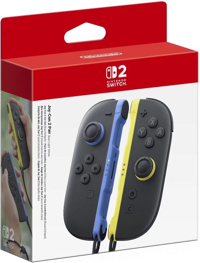 Nintendo Joy-con 2 Pair Blue/light Yellow - Wireless Controller - Nintendo Switch 2 - Gaming Zubehoer